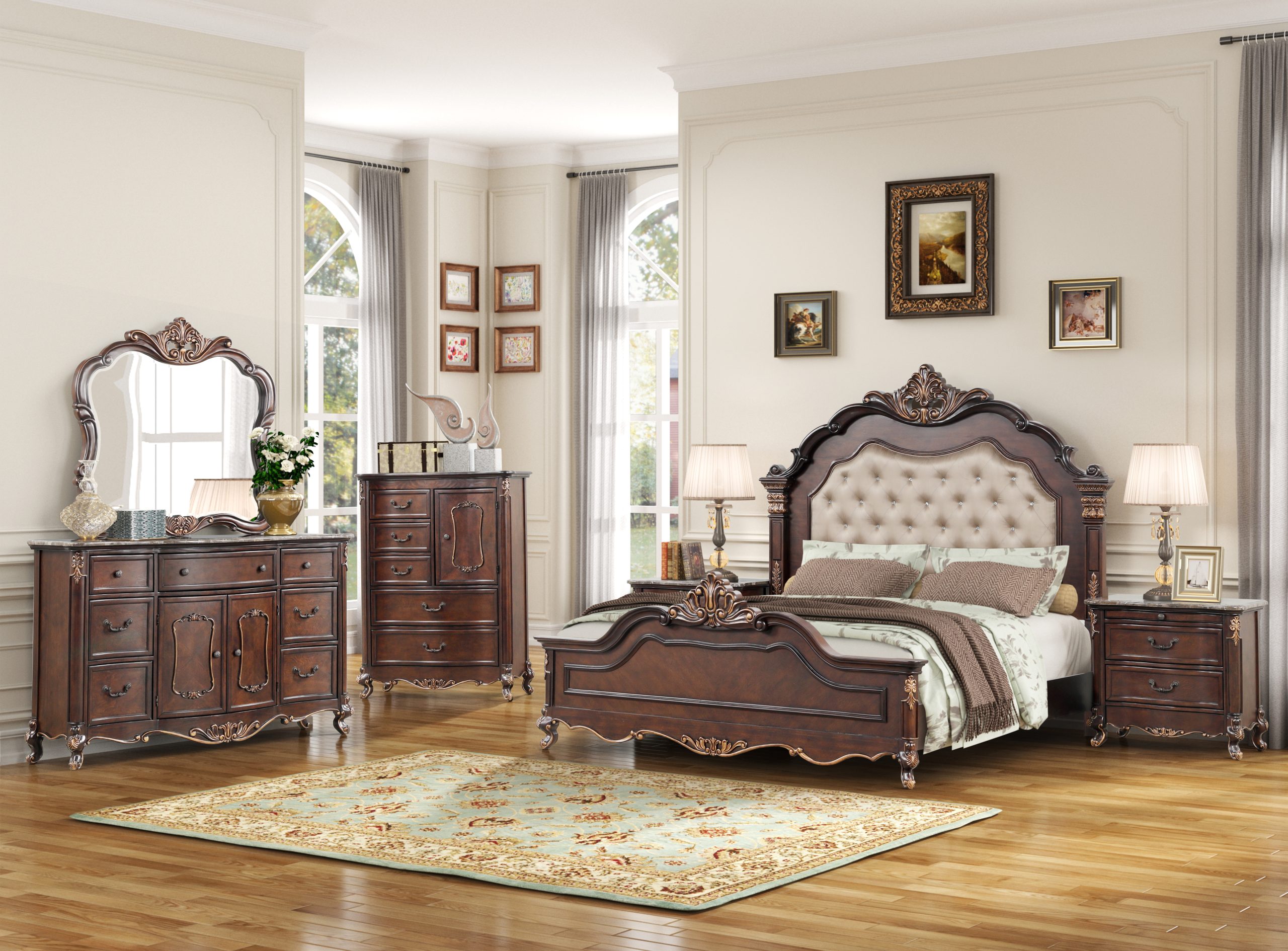 re/room様　2点セット Constantine Bedroom Collection By Royal Classics® - New Classic