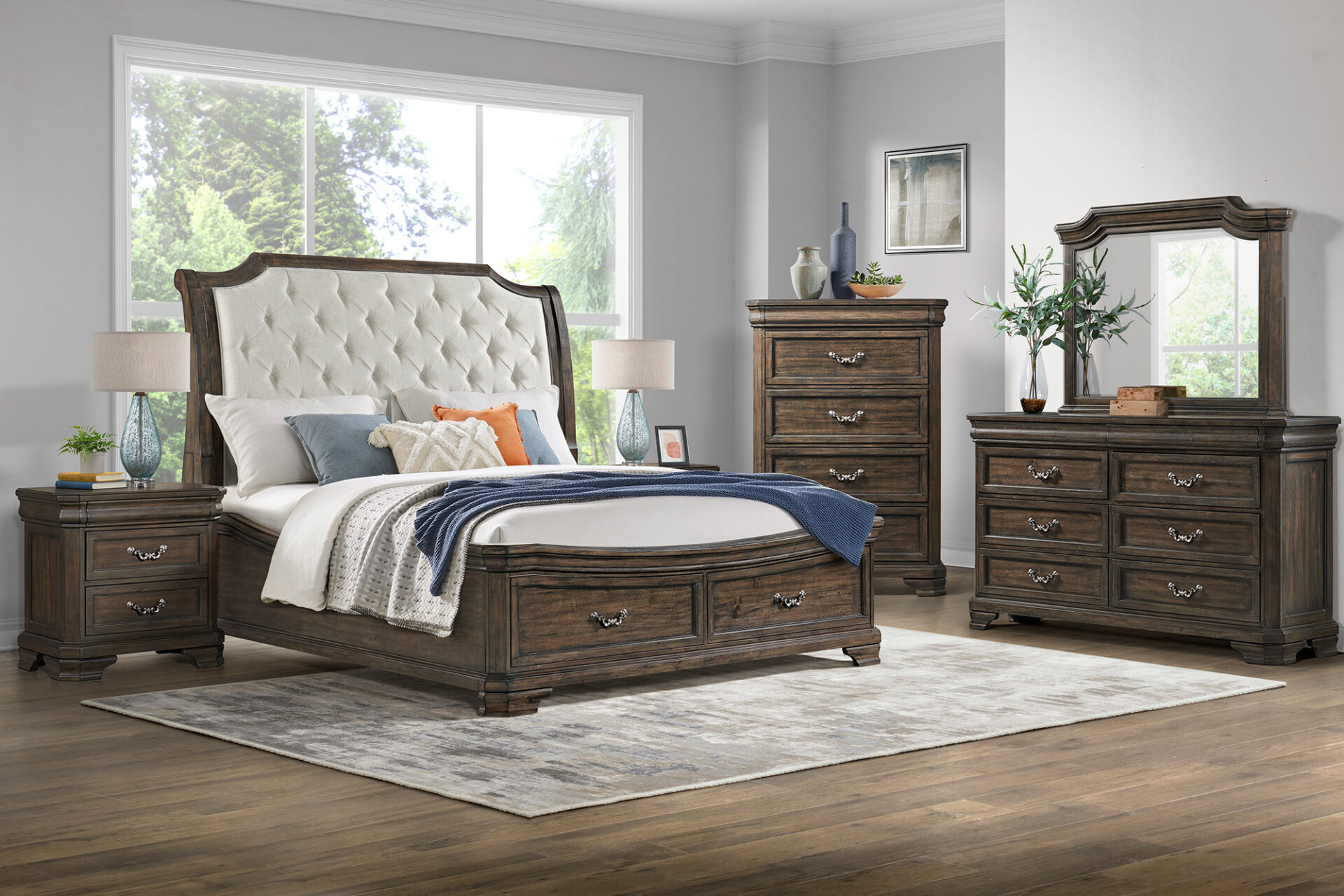 00-493B Lyndhurst Bedroom - Brown