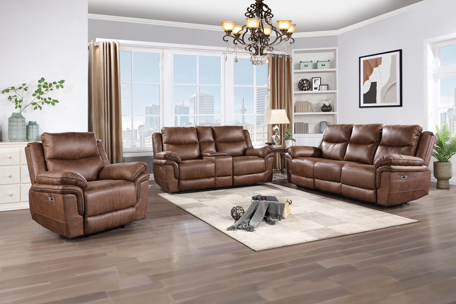 Ryland Brown Motion Collection - New Classic Furniture