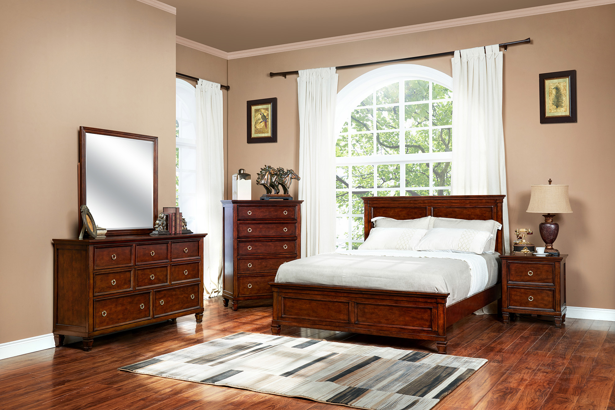 Tamarack Cherry Bedroom Collection - New Classic Furniture