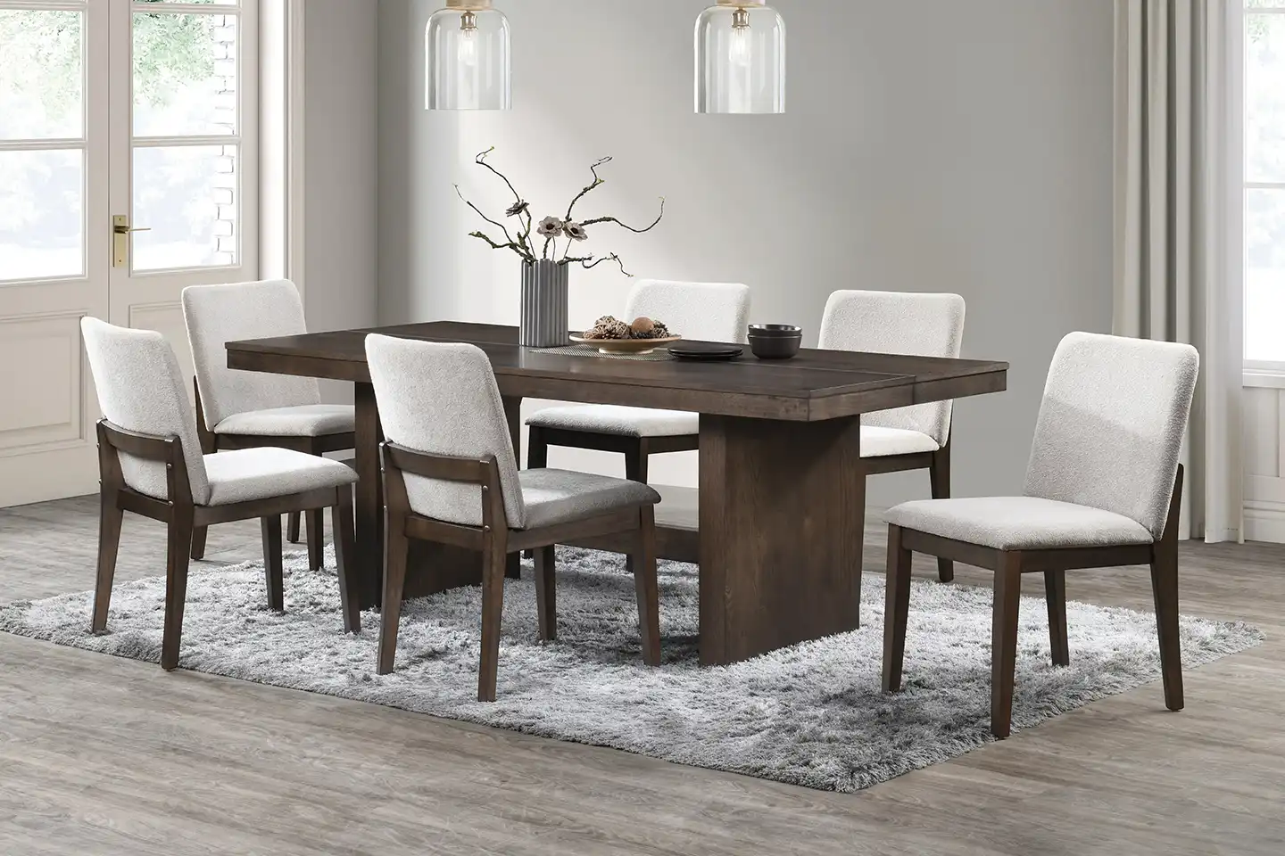 Kody Dining Collection | Walnut Finish by New Classic