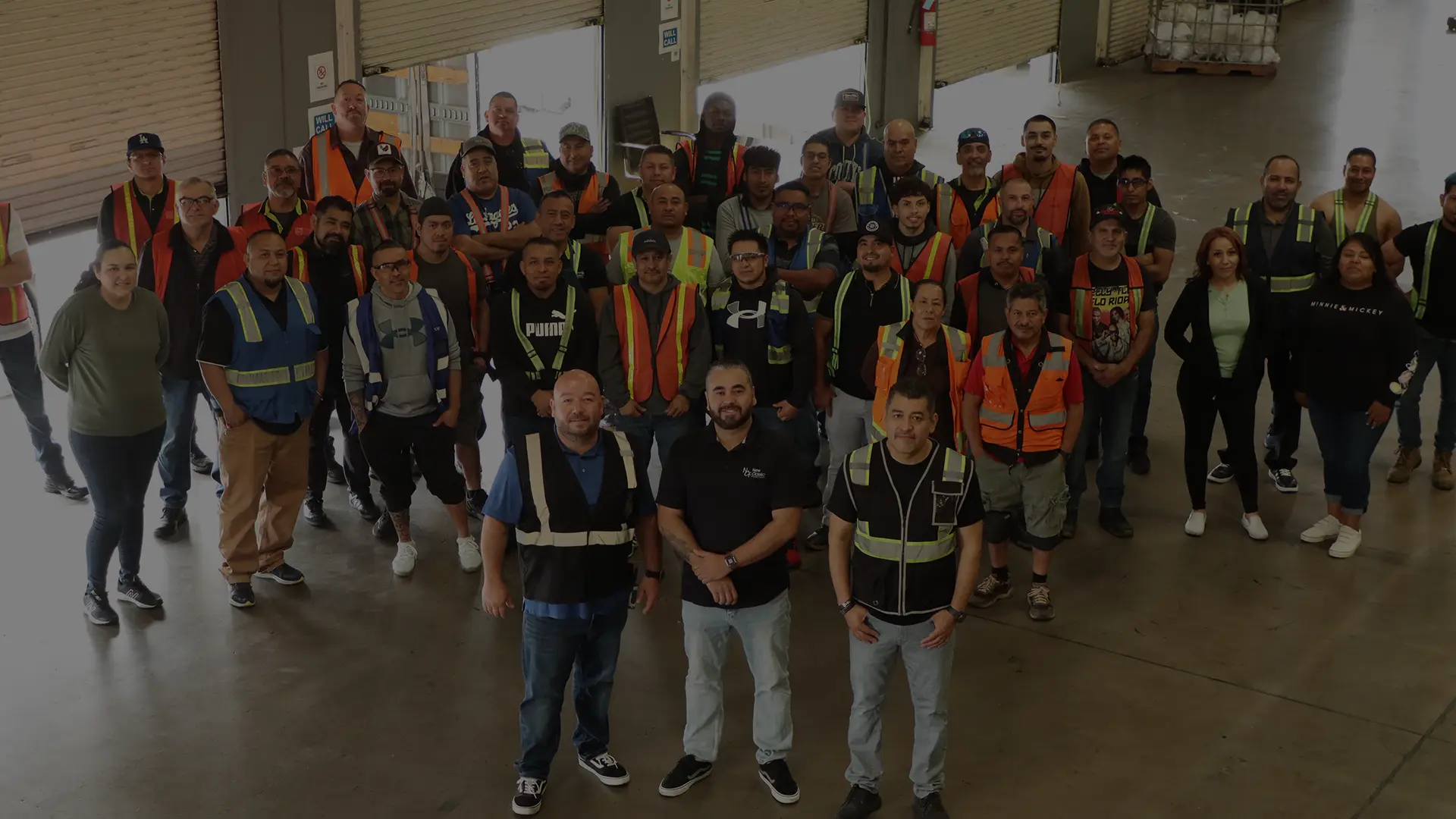 The New Classic Furniture customer service and logistics team