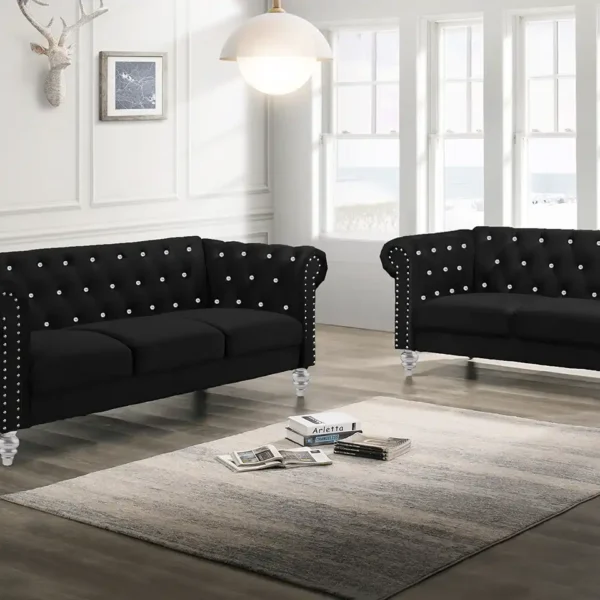 Emma Black Stationary Collection