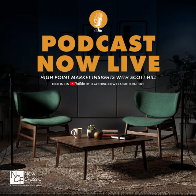 A month ago, we wrapped up an incredible Spring 2026 High Point Market filled with new introductions, showroom highlights, and great conversations.

Watch VP of Sales Scott Hill and Marketing Director Jason Anguiano recap the market on the latest New Classic Podcast.
▶️ Watch now — link in bio.